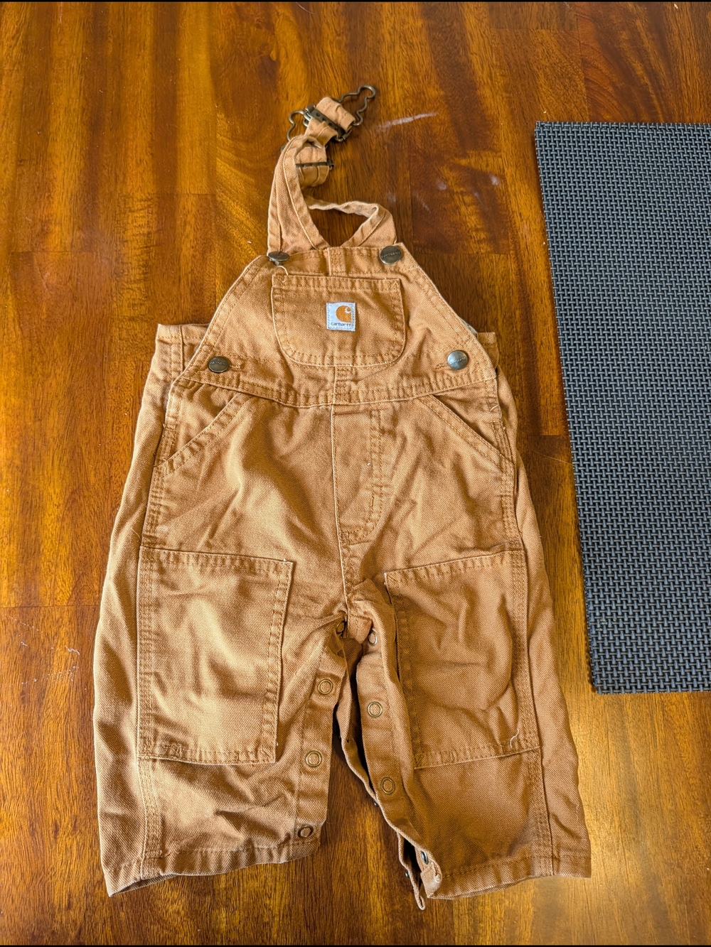Carhartt Kids Brown/Tan Overalls